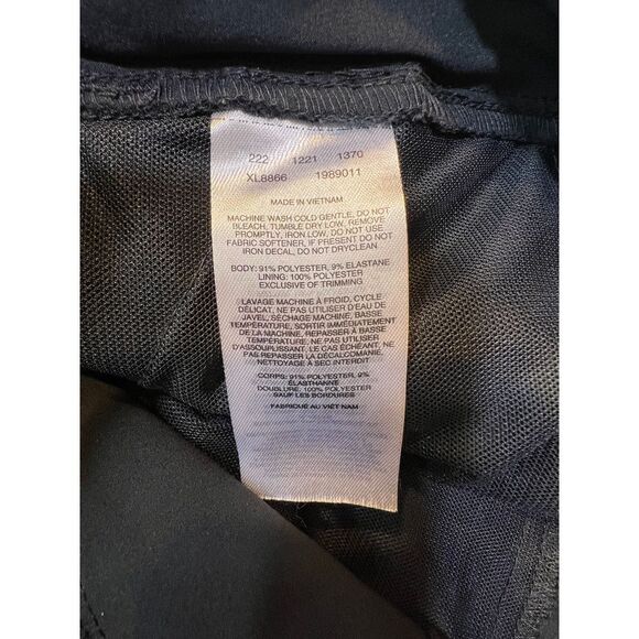 Columbia Black Capri Athletic Pants Performance Stretch Quick Dry Activewear S - Picture 8 of 16